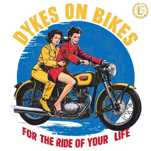 Two Girls Dyes On Bikes For The Ride Of Your Life PNG