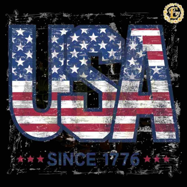 USA Since 1776 Fourth Of July PNG