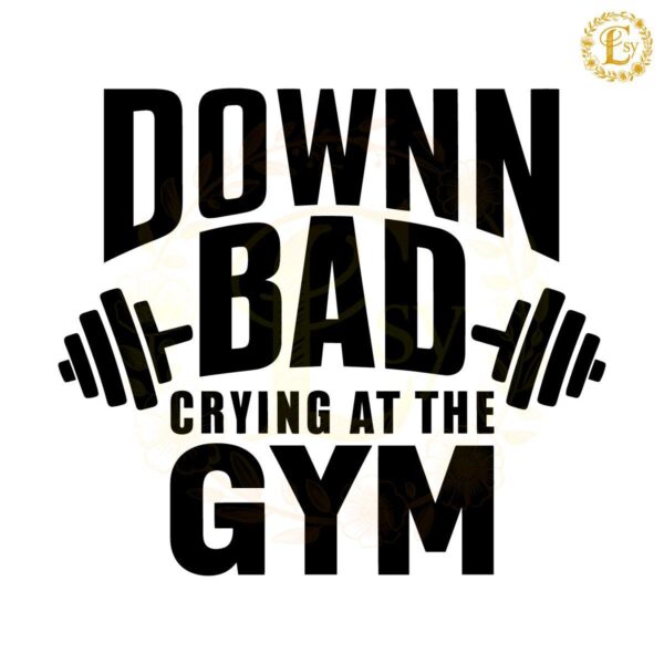 Vintage Crying At The Gym Taylor Song SVG