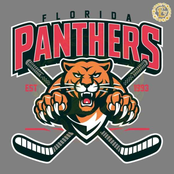 Vintage Florida Panthers Hockey 1993 SVG