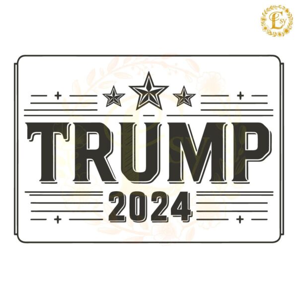 Vintage Vote For Trump 2024 SVG