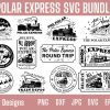 12 Polar Express Svg, Believe Polar Express Svg Bundle, North Pole Svg, Train Svg, Christmas Train Svg, Christmas Sign Svg, Holiday Sign Svg