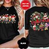 2024 Custom Mickey Merry Christmas Shirt with Mickey Ears Mickey and