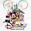 2024 Family Vacation PNG SVG Magical Kingdom Trip Sublimation