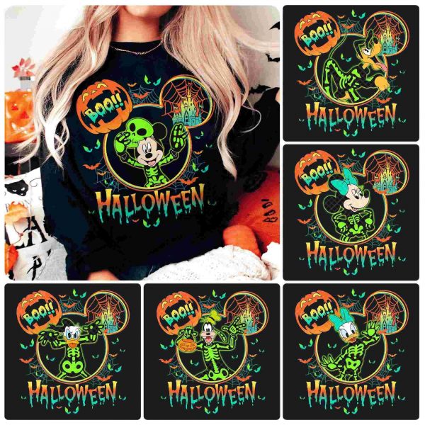 2024 Halloween Mouse Friend Bundle Spooky Family Shirts SVG