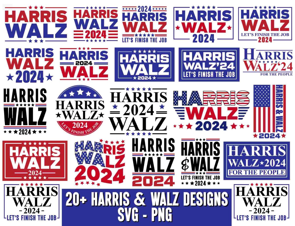 2024 Harris Walz Bundle President svg png Kamala Harris Tim Walz for