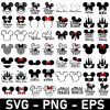 2025 Mickey Birthday Princess Family Vacation Christmas SVGs