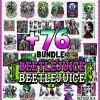 50 Pack Horror PNG, It's Show Time PNG, Halloween Thug Life PNG, Never Trust The Living beetlejuice, beetle juice