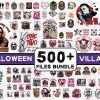 500 Creepy Halloween Villains PNG Bundle for Spooky Vibes