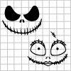 8 Jack and Sally Halloween Shirt Designs Jack Skellington PNG SVG