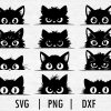 Adorable Cat SVG Bundle Silhouette Files for Cricut Silhouette SVG