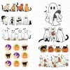 Adorable Ghost Cat Collection SVG PNG for Cat Lovers Halloween Fun