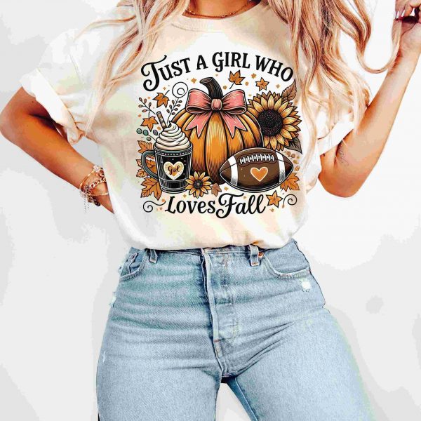 Autumn Lover Fall SVG Sublimation Designs Pumpkin Spice PNG Trendy