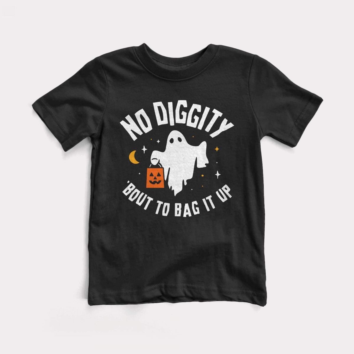 Bag It Up Baby Kids Tee BabyDoopy Retro Halloween Rap Hiphop Candy