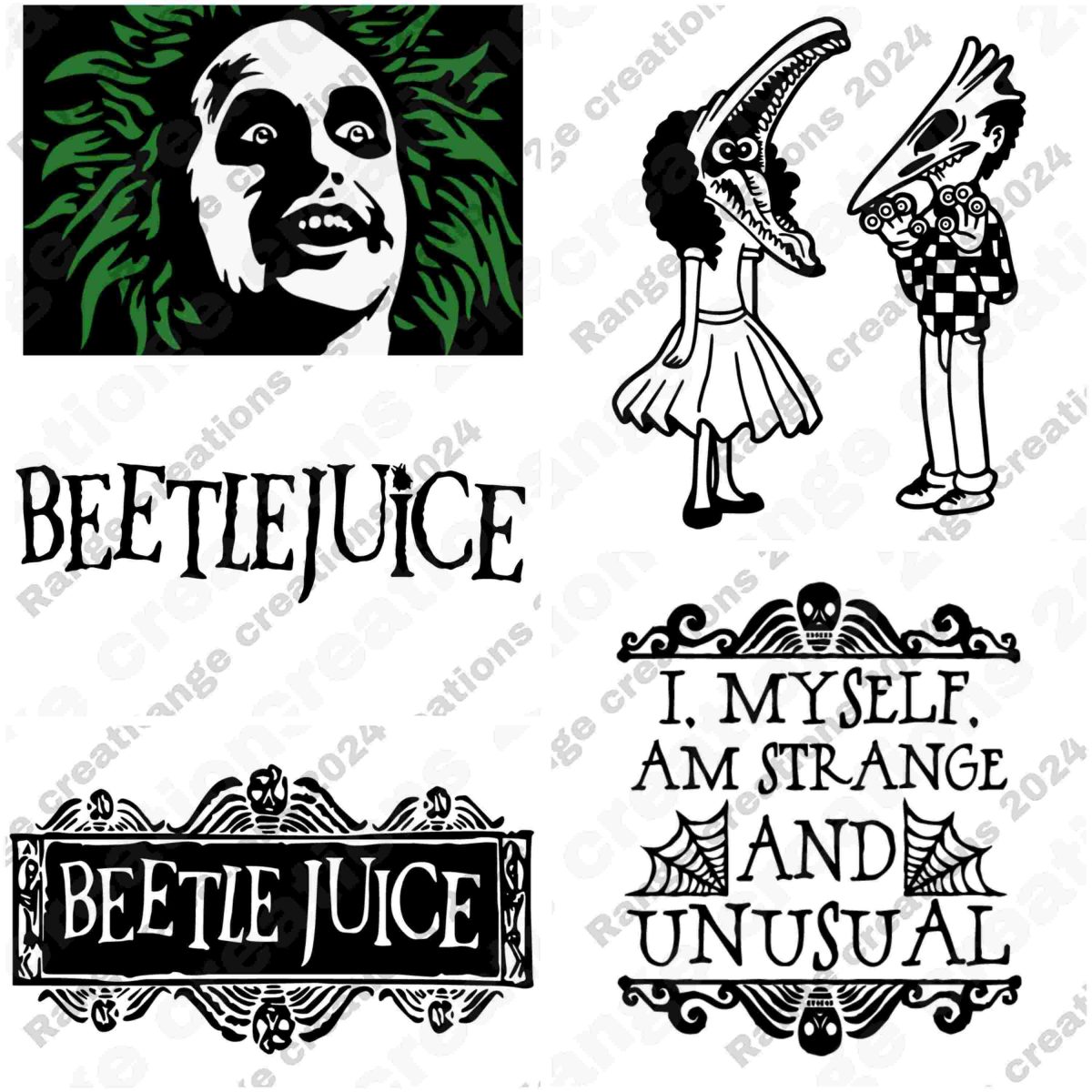 Beetle juice design logo PNG cricut silhouette sublimation tshirt hoodie printing Digital Download