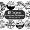 Bundle of Christmas SVGs Ornaments Believe Snow Scenes and More