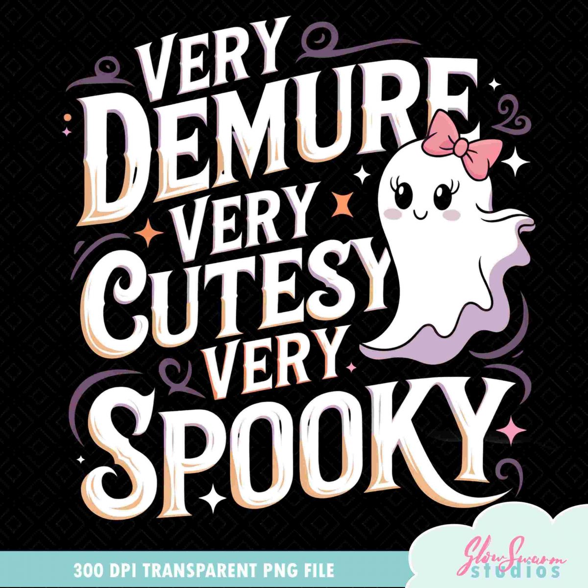 Charming and Spooky PNGs for Demure Girls and Women