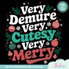 Charming Christmas SVG PNG for Stylish Women