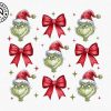 Charming Christmas SVGs Coquette Bow Pink Retro Character Funny