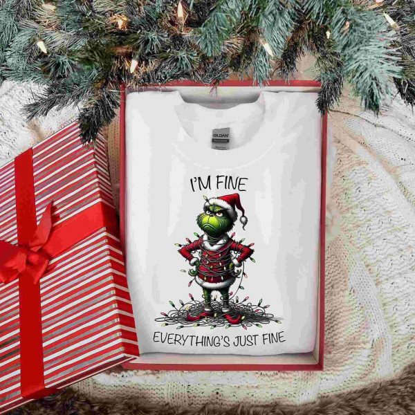 Cheerful Christmas Grinch SVG PNG Digital Funny Designs