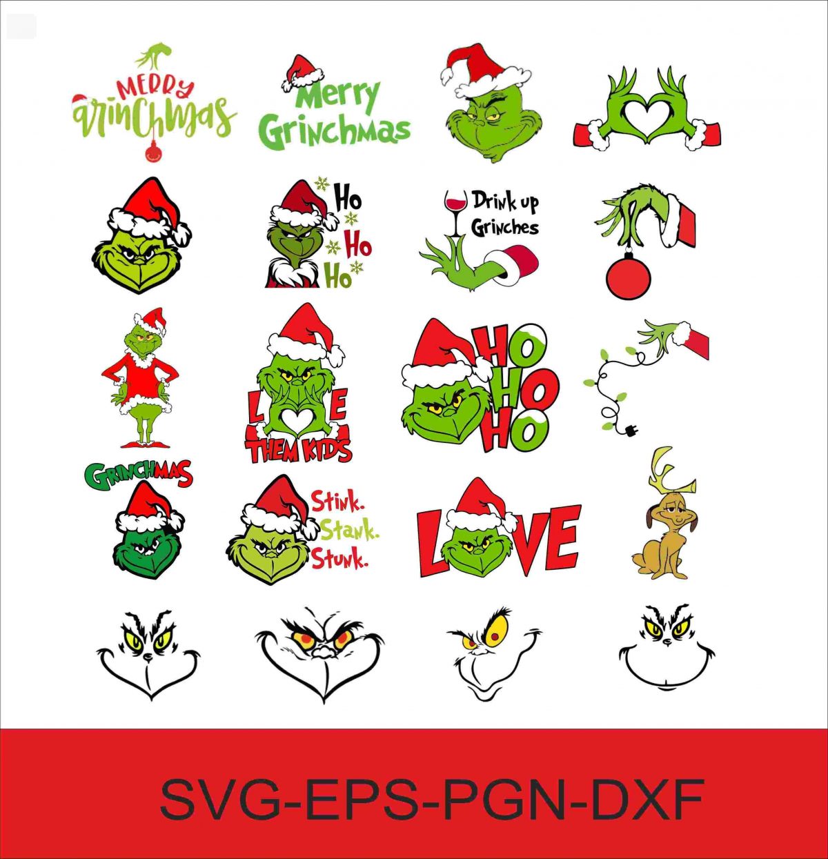 Cheerful Christmas SVG Bundle for Cricut More