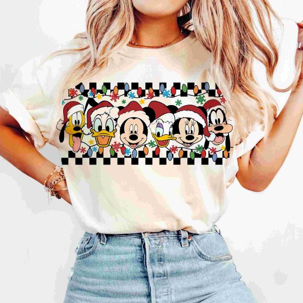 Cheerful Christmas Svg Png with Mickey Pals for Holiday Season Shirt