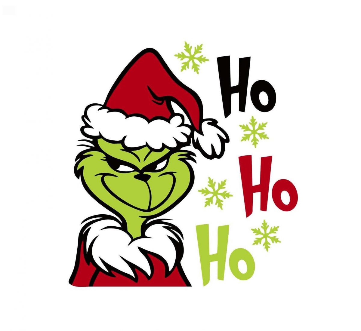 Cheerful Grinch SVG PNG Instant Download for Festive Christmas Fun