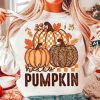 Chic Pumpkin Checkered Leopard PNG for Fall Vibes Sublimation