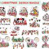 Christmas Cartoon Bundle 60 Festive Pngs Christmas Squad Mouse