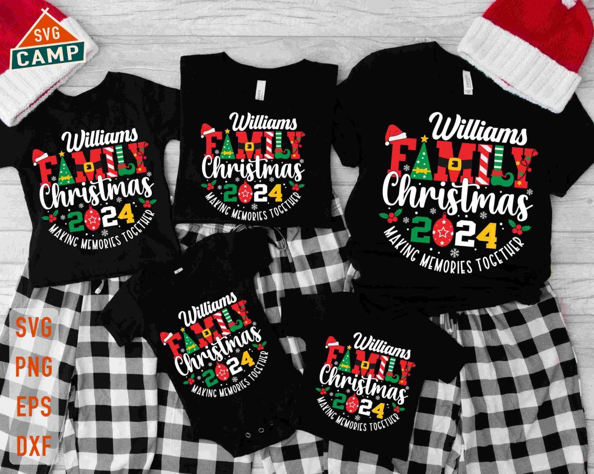 Christmas Crew 2024 Svg Family Christmas Group Matching Shirts