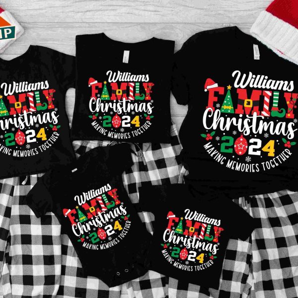 Christmas Crew 2024 Svg Family Christmas Group Matching Shirts