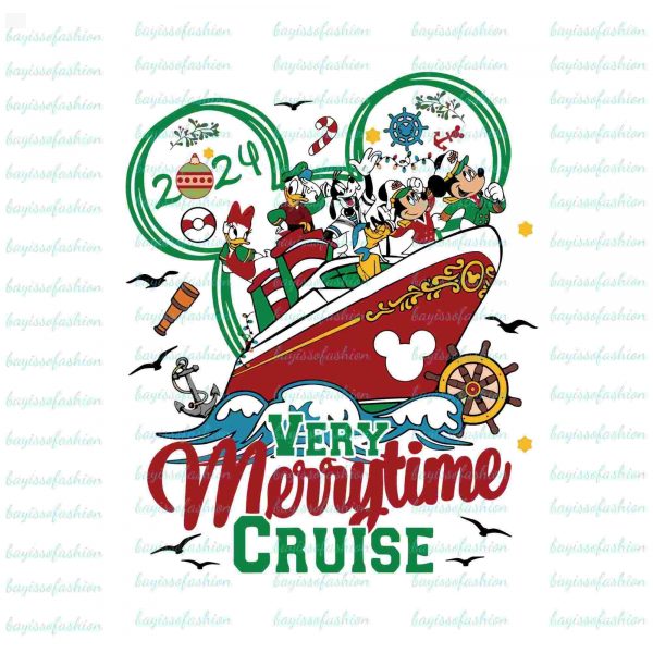 Christmas Cruise 2024 PNG, Merry Christmas Png, Very Merrytime Cruise PNG, Family Christmas Cruise Png,Holiday, Christmas Family Vacation