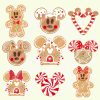 Christmas Gingerbread Cookies Bundle Holiday Season Svg