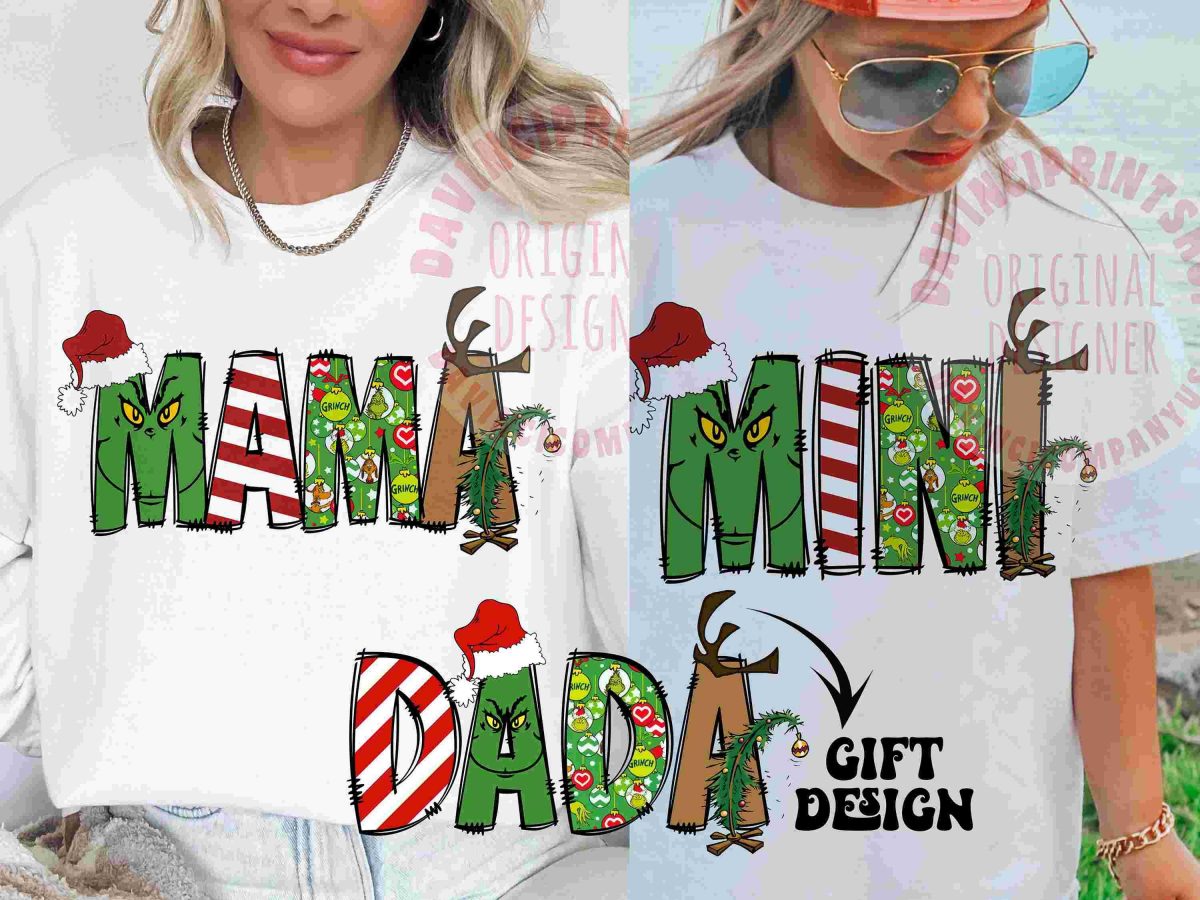 Christmas Mama Sublimation SVG PNG Collection