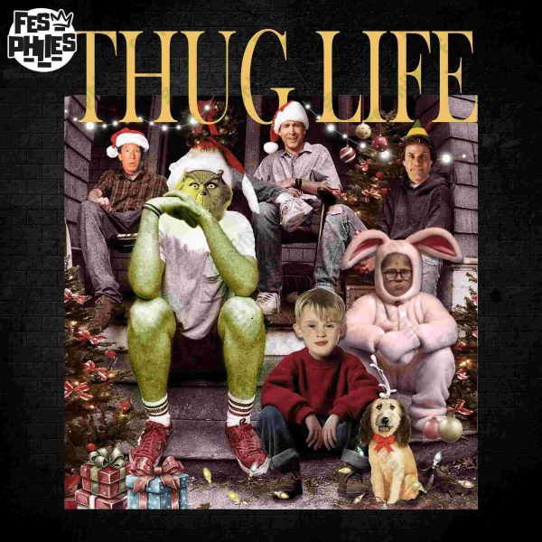 Christmas Movie SVG Thug Life Green Mean Green Coquette Xmas