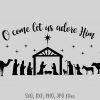 Christmas Nativity SVG Bundle for Holiday Decor Cricut Silhouette