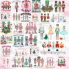 Christmas Nutcracker PNG Bundle, Nuts About Christmas, Merry Christmas Png, Pink Nutcracker, Nutcracker University Png, Xmas, Nutcracker