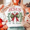 Christmas Season SVG PNG Jesus Coquette Bow and More