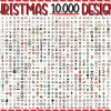 Christmas SVG Bundle 10K Festive Designs Santa Reindeer Ornaments