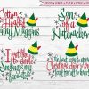 Christmas svg Bundle Buddy the Elf svg Funny svg Elf Movie svg files for Cricut Downloads Silhouette