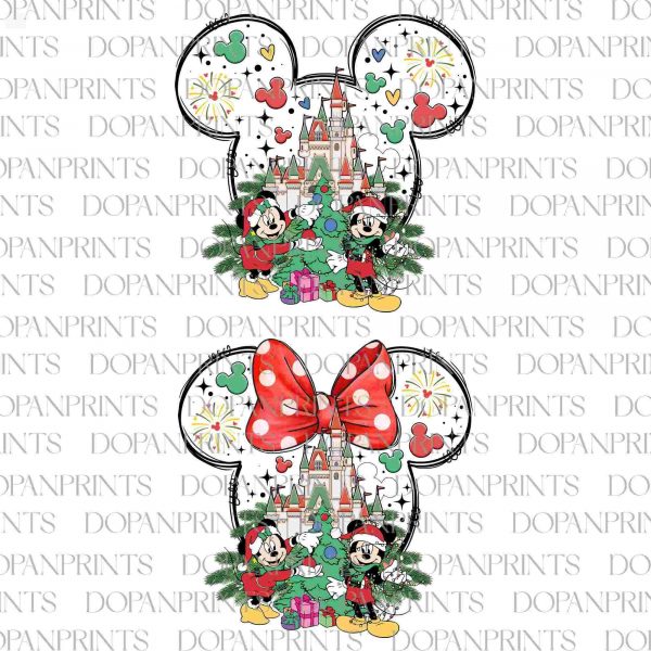 Christmas SVG Bundle Festive Mouse Xmas Holiday Cheer Family Vacation