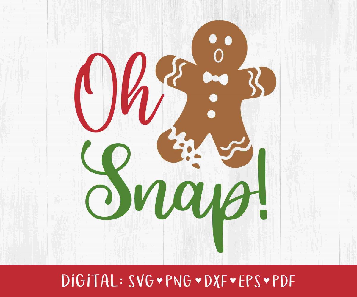 Christmas SVG Bundle Funny Gingerbread Man Cookies for Cricut DIGITAL