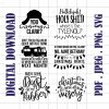 Christmas Vacation 1 SVG PNG Digital Downloads Festive Designs