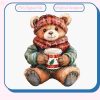 Coquette,Christmas png,Teddy bear png,Christmas designs,Christmas sublimation,Retro Holidays png,Vintage Sweater,Holiday vibes png,