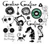 Coraline Halloween SVG Bundle Button Eyes Outline Tshirt Designs