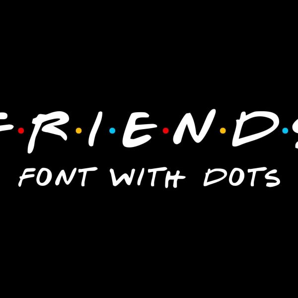 Creative Friends Font for Cricut and Procreate SVG and PNG Included