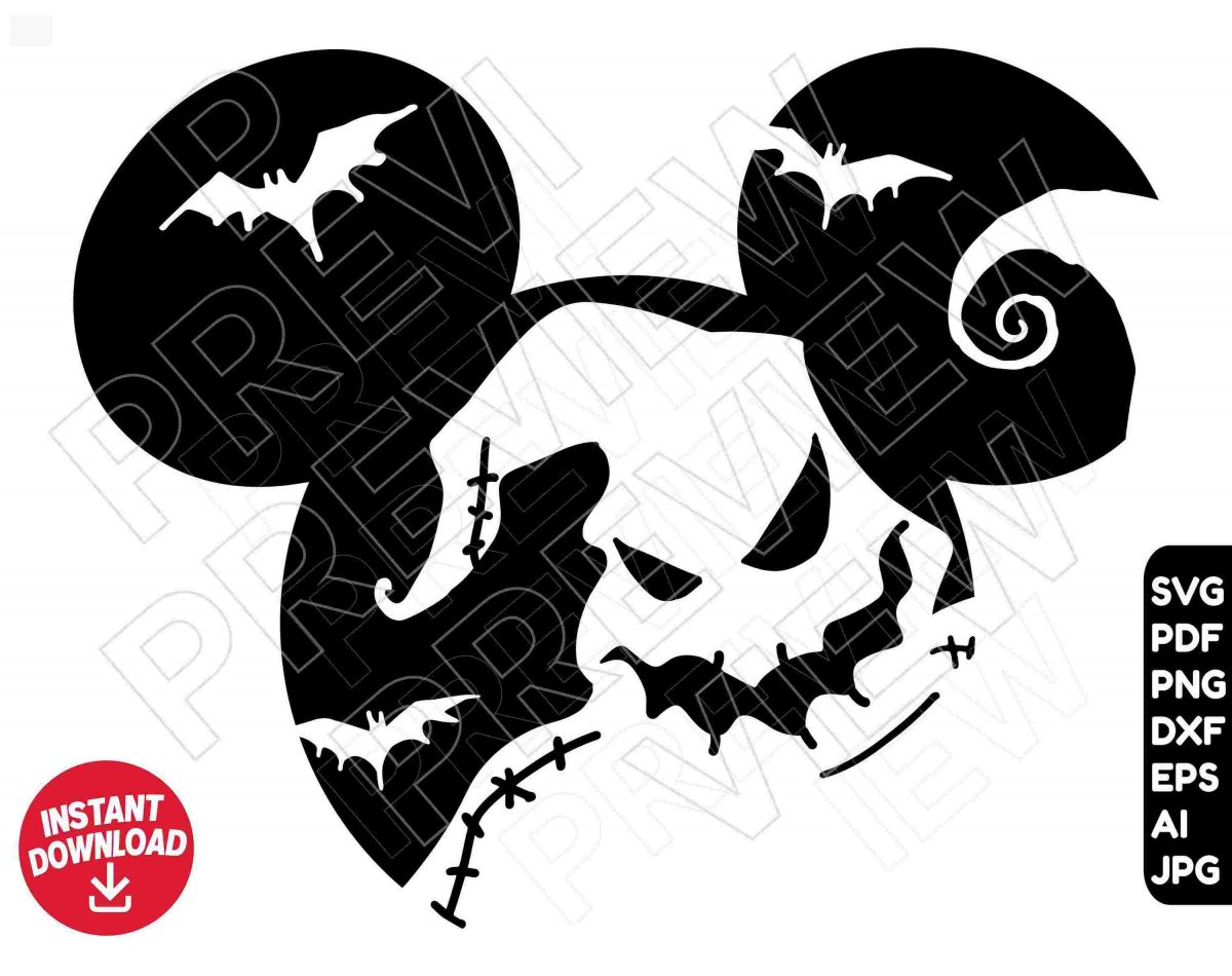 Creative SVG PNG Dxf Clipart Ears Silhouette Cut File