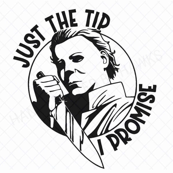 Creepy Michael Myers SVG for Halloween Digital Download Tshirt Design