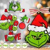 Custom Grinchmas Ornament SVG Personalized Green Face Decor for Funny