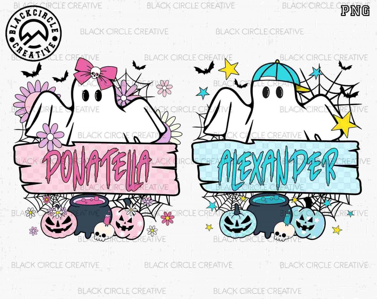 Custom Halloween Pngs for Kids Trick Or Treat Spooky Season